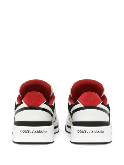 Shop Dolce & Gabbana Men Low Top Sneakers In Black