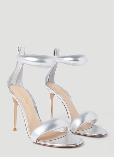 Shop Gianvito Rossi Women Bijoux High Heel Sandals In Silver