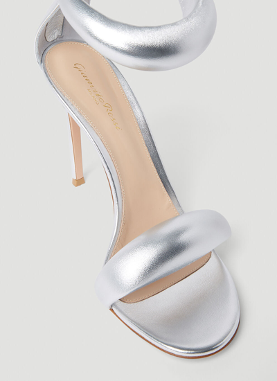 Shop Gianvito Rossi Women Bijoux High Heel Sandals In Silver