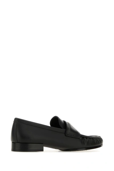Givenchy Classic Lambskin Loafers With Ruched Detailing In Multicolor