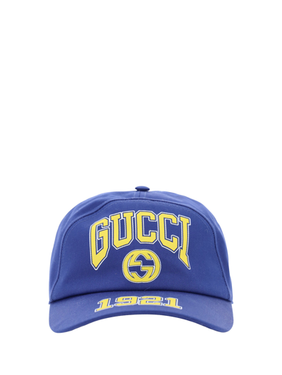 Gucci Men College Baseball Cap In Multicolor | ModeSens