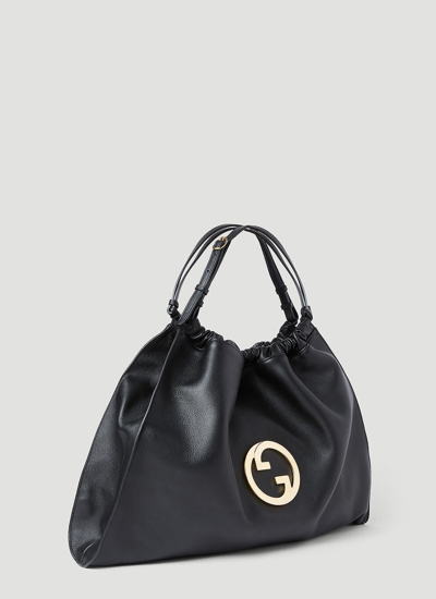 Shop Gucci Women Blondie Large Tote Bag In Black