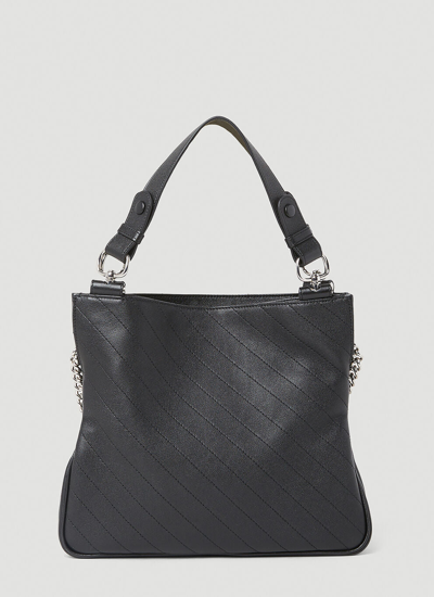 Shop Gucci Women Interlocking G Blondie Tote Bag In Black