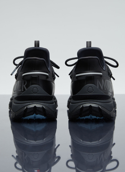 Shop Moncler Women Trailgrip Lite 2 Sneakers In Black