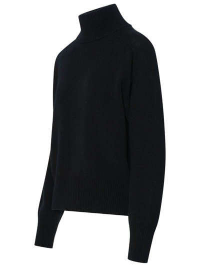 Shop Canada Goose 'baysville' Black Wool Turtleneck Sweater