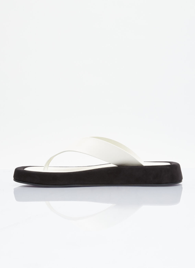 Shop The Row Women Ginza Sandals In Cream