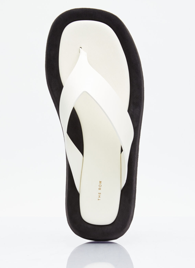 Shop The Row Women Ginza Sandals In Cream