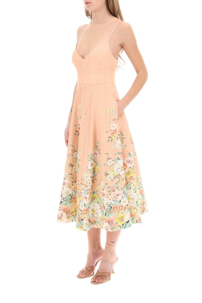 Shop Zimmermann Matchmaker Picnic Midi Dress