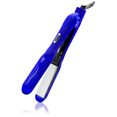 Shop Iso Beauty Digital Infrared Technology 1.5" Titanium-plated Flat Iron In Blue