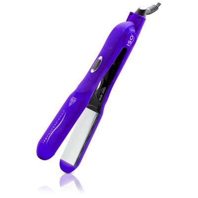 Shop Iso Beauty Digital Infrared Technology 1.5" Titanium-plated Flat Iron In Purple