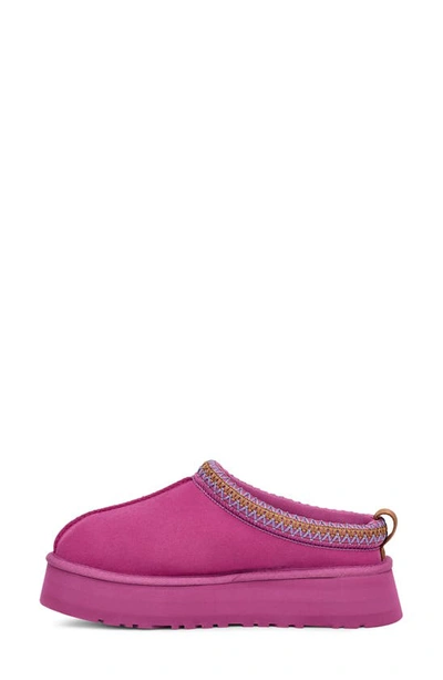 Ugg Tazz Womens Embroidered Slip On Slide Slippers In Mangosteen