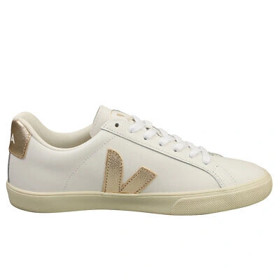 Pre-owned Veja Esplar Logo Damen White Platine Sneaker Beilaufig