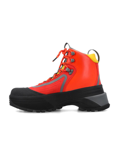 Shop Adidas By Stella Mccartney Adidas Terrex Hiking Boots In Active Red