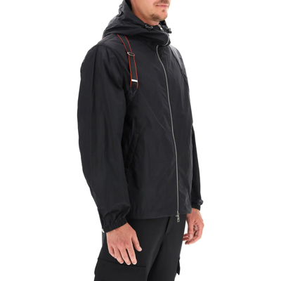 Alexander Mcqueen Harness Logo Tape Jacket