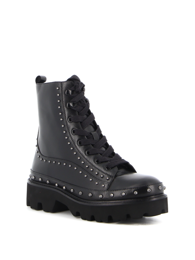Pinko Cingoli 1 Combat Boots In Black