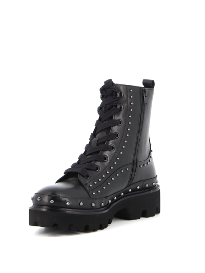 Pinko Cingoli 1 Combat Boots In Black