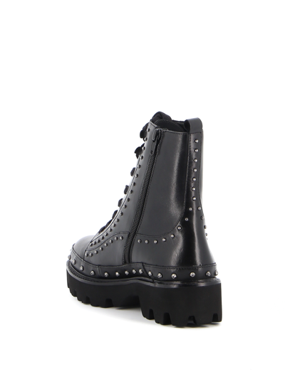 Pinko Cingoli 1 Combat Boots In Black