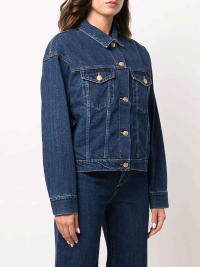 Shop L'autre Chose Lassic Denim Jacket In Blue