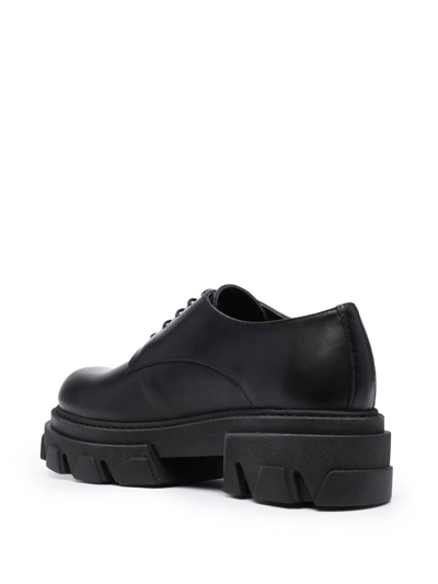 Shop P.a.r.o.s.h P Chunky-sole Shoes In Black