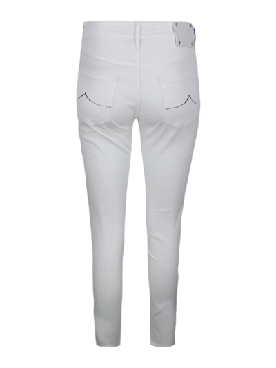 Jacob Cohen Denim Jeans In White