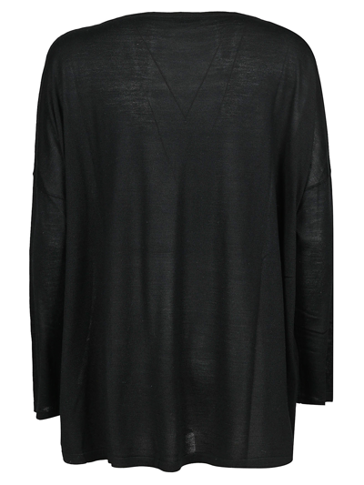 Shop Manipur Cashmere Suéter Cuello Redondo - Negro In Black