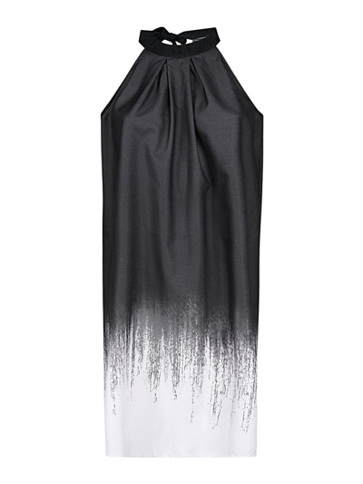 Shop Es' Givien Sleeveless Mini Dress In Black
