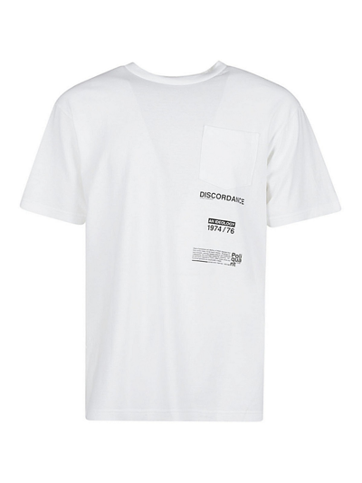 Shop Children Of The Discordance Printed Cotton T-shirt In White