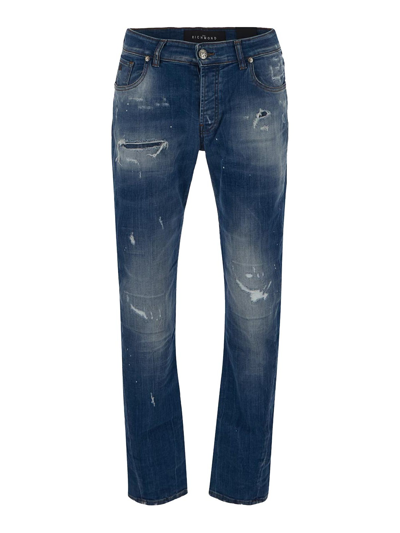 Shop Richmond X Boootcut Jeans In Blue