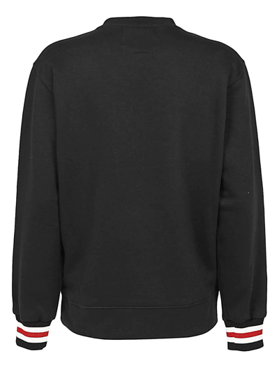 Shop 5*progress Cotton Logo Sweatshirt In Black