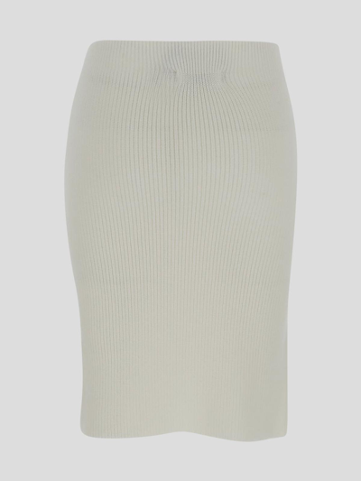 Shop Laneus Skirt White