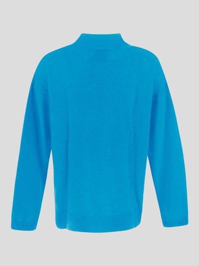Shop Malebolge Viii Suéter Cuello Redondo - Azul Claro In Light Blue