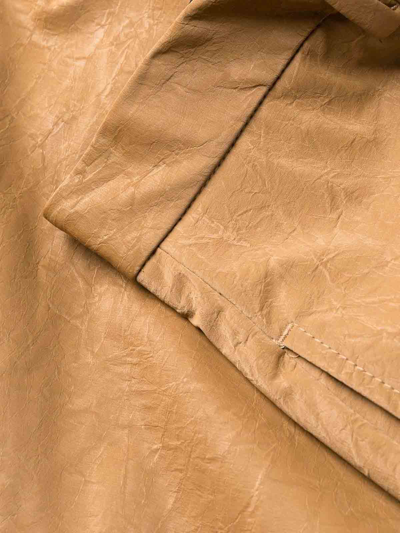 Msgm Multi-pocket Cargo Trousers In Camel