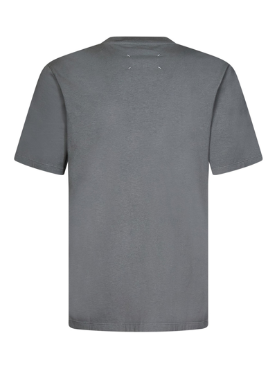 Shop Maison Margiela Camiseta - Gris In Grey