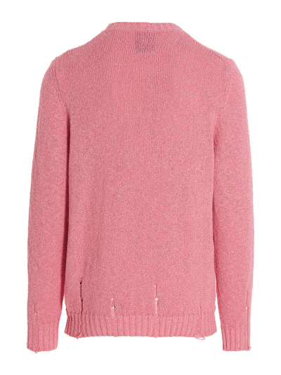 Shop Pt Torino Cotton Sponge Cardigan Crafted In Pink