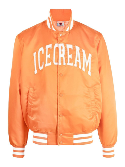 Shop Icecream Chaqueta Bomber - Naranja In Orange