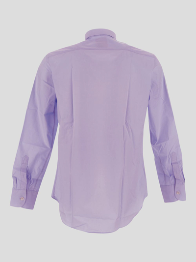 Shop Pt Torino Camisa - Púrpura Claro In Light Purple