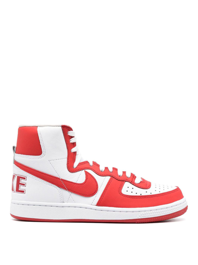 Shop Homme Plus X Nike Sneakers In Red