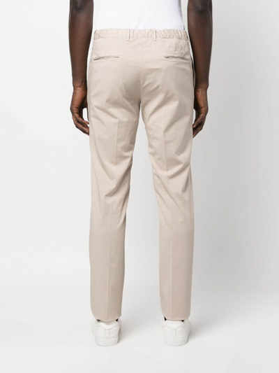 Incotex Trousers With Belt Loops And Pockets In Pink
