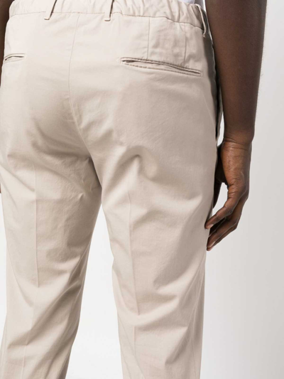 Incotex Trousers With Belt Loops And Pockets In Pink