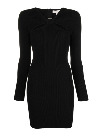 Shop Michael Kors Knit Dress In Black