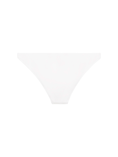 Shop Loewe Anagram Bikini Bottom In White
