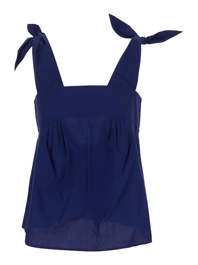 Shop See By Chloé See By Chloe T-shirt In Blue