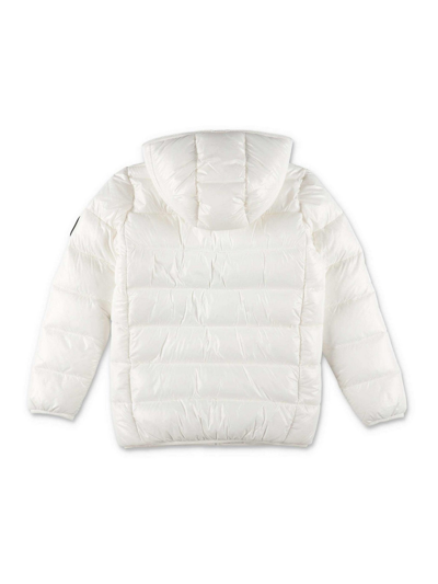 Shop Save The Duck Boy Padded Jacket In White