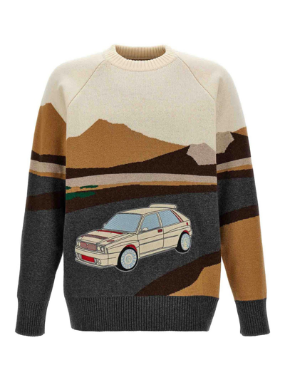 Shop Lc23 Delta Sweater In Multicolour