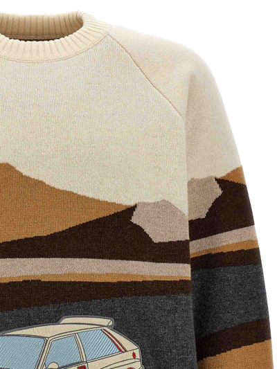 Shop Lc23 Delta Sweater In Multicolour