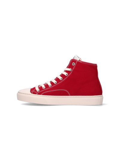 Shop Vivienne Westwood Sneakers In Red