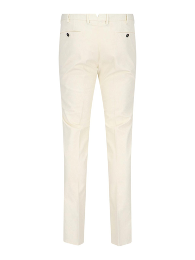 Shop Pt Torino Slim Pants In White