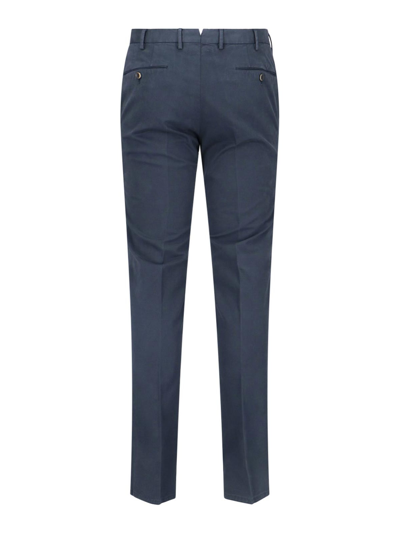 Shop Pt Torino Slim Pants In Blue