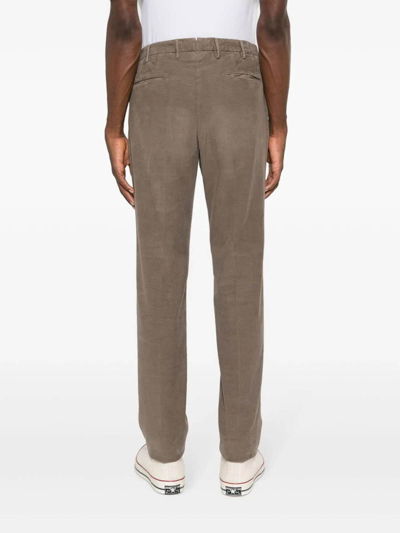 Shop Incotex Trousers In Grey