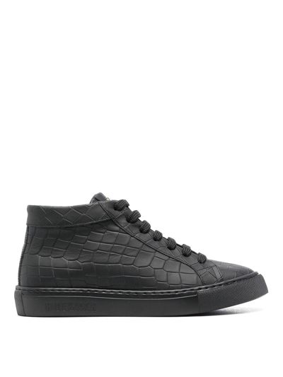 Shop Hide & Jack High Top Sneaker Essence Idro In Black